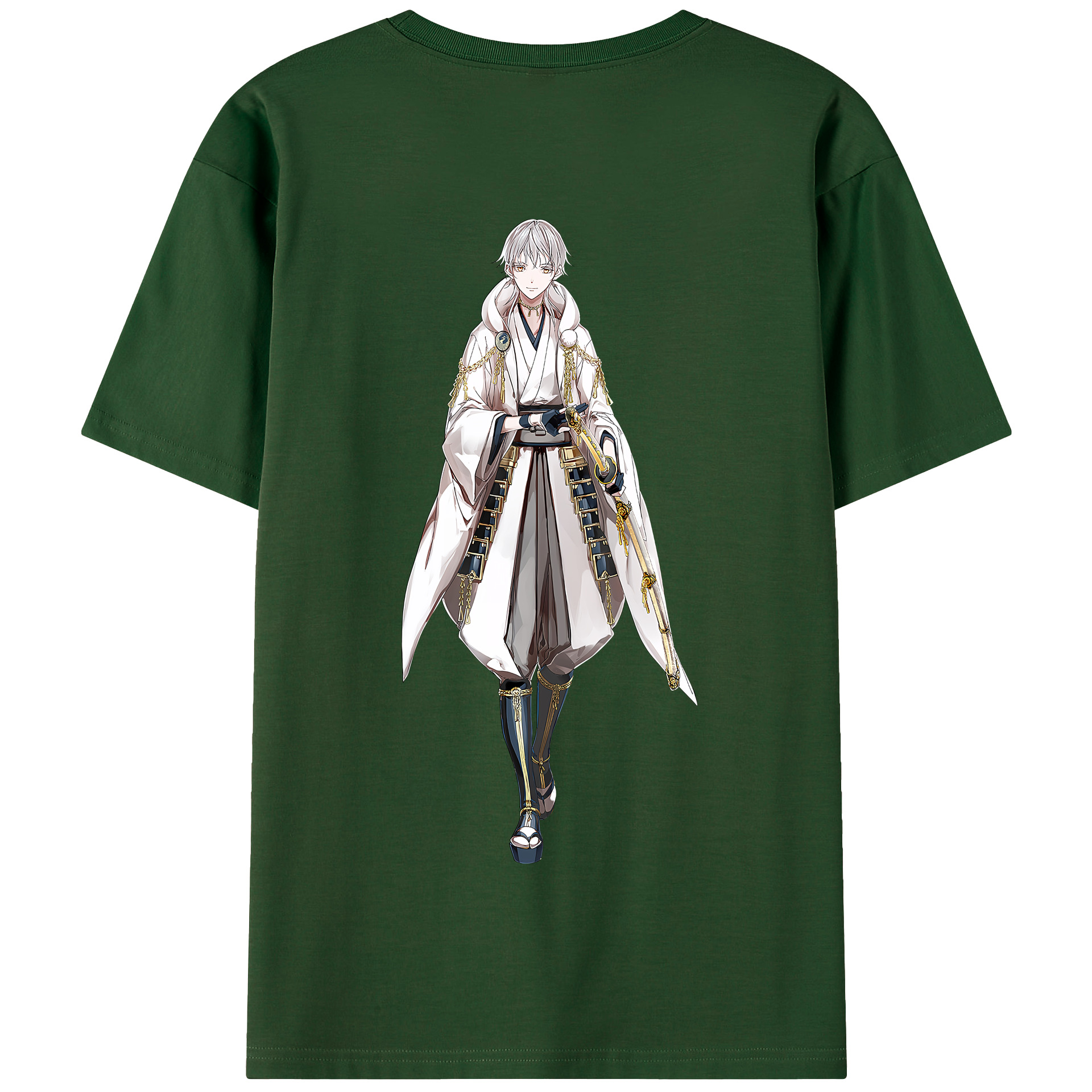 （画像用） 刀剣乱舞 Touken Ranbu 綿100％半袖Tシャツ（背面プリント）